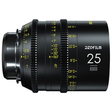 全片幅定焦▼電影鏡頭DZOFILM VESPID PRIME 玄蜂系列 25mm T2.1 全片幅定焦專業電影鏡頭 PL-MOUNT