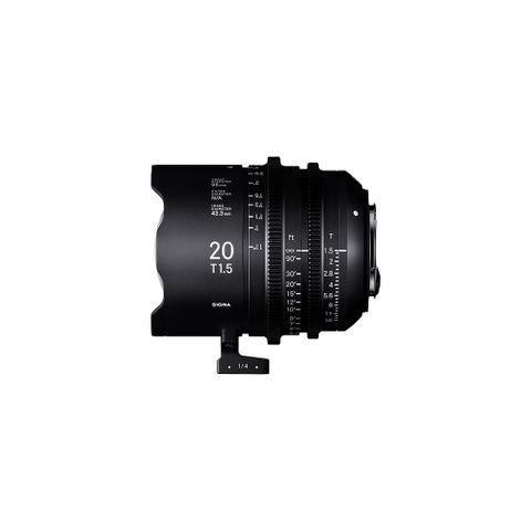 SIGMA FF High Speed Prime Line 20mm T1.5 全片幅高速定焦系列電影鏡頭 適用 EF mount