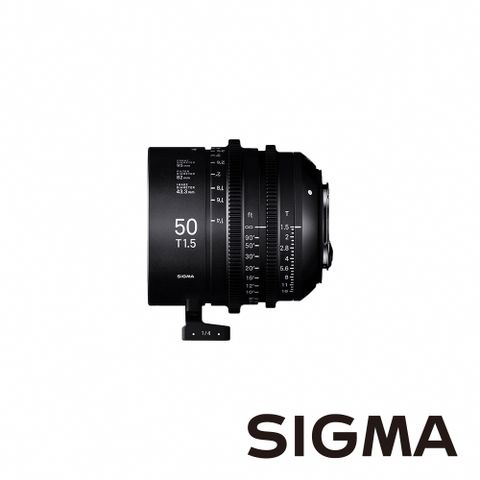 SIGMA FF High Speed Prime Line 50mm T1.5 全片幅高速定焦系列電影鏡頭 適用 E mount