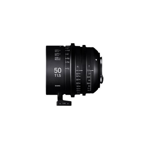 SIGMA FF High Speed Prime Line 50mm T1.5 全片幅高速定焦系列電影鏡頭 適用 EF mount