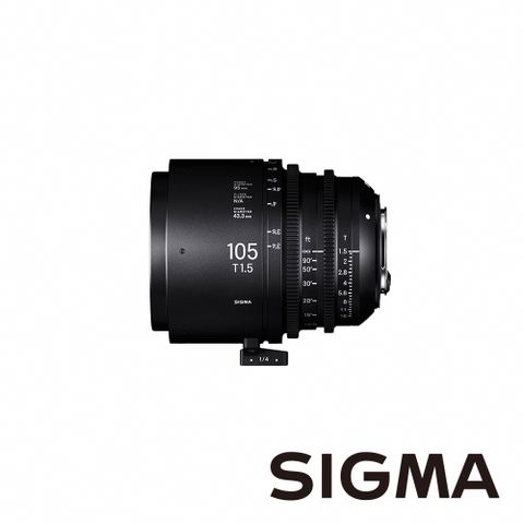 SIGMA FF High Speed Prime Line 105mm T1.5 全片幅高速定焦系列電影鏡頭 適用 EF mount