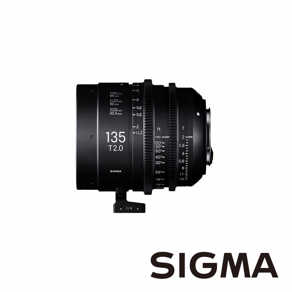 Sigma  FF High Speed Prime Line 135mm T2.0 全片幅高速定焦系列電影鏡頭 適用 EF mount