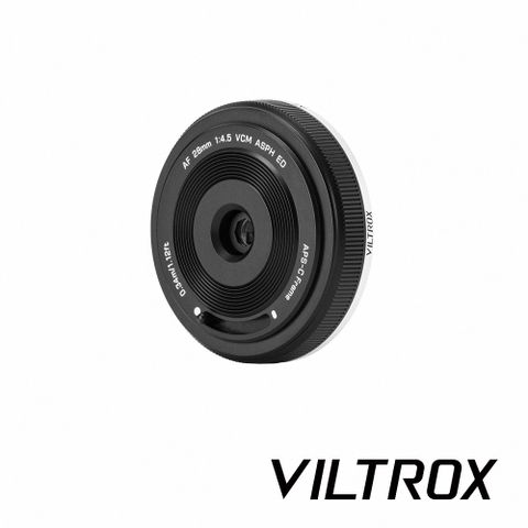 Viltrox 唯卓仕 AF 28mm F4.5 XF 自動對焦餅乾鏡頭 公司貨 For FUJIFILM X 接環