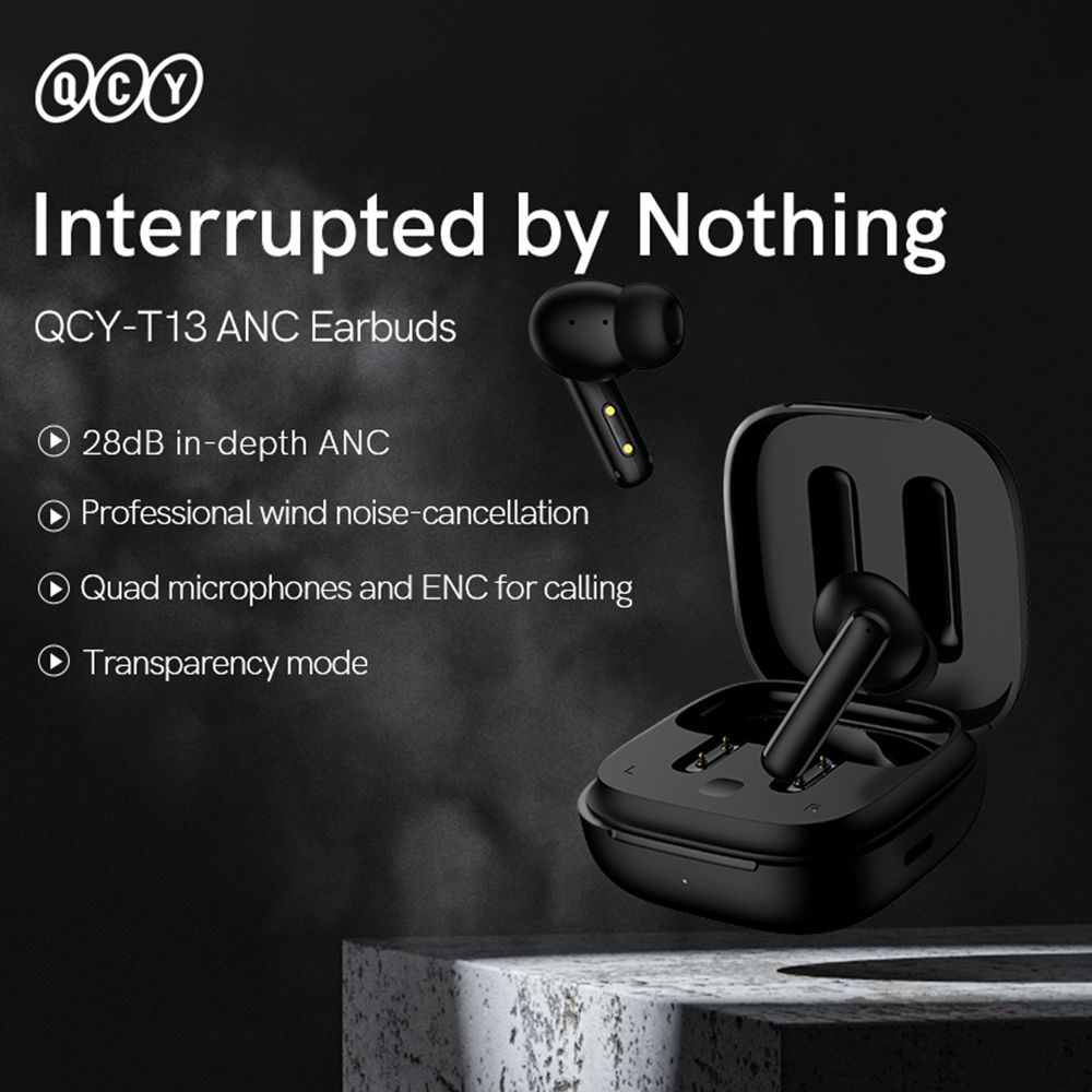QCY T13 ANC 主動降噪真無線藍牙耳機
