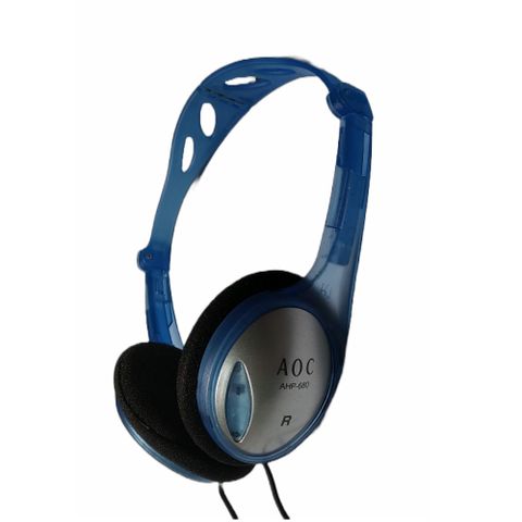 AOC 線上調音輕耳罩可折疊耳機 AHP-680 (3.5mm有線耳機)