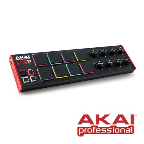 AKAI LPD8 mk2 USB MIDI 鼓墊 公司貨