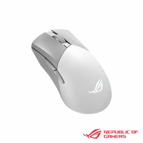 ASUS ROG 華碩 ROG Gladius III Wireless AimPoint 無線 電競滑鼠-白色 公司貨