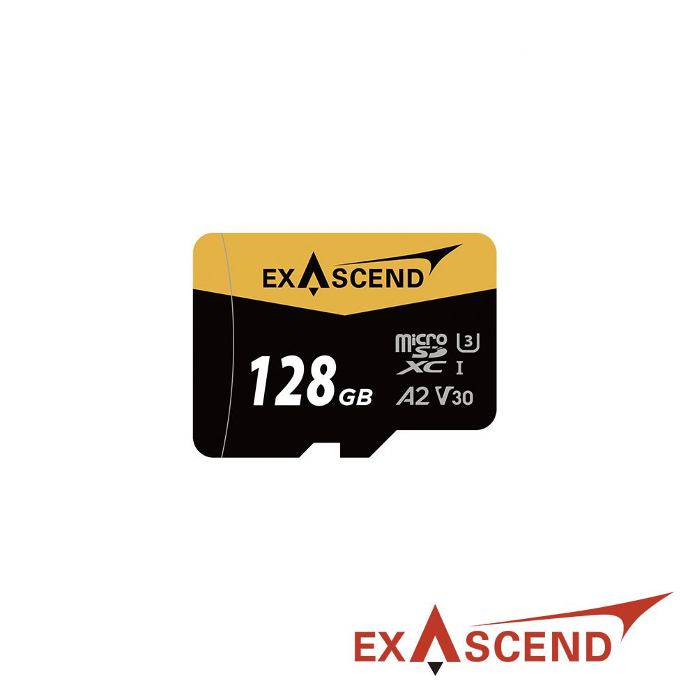 Exascend 憶昇  CATALYST microSD V30 128GB 高速記憶卡 公司貨