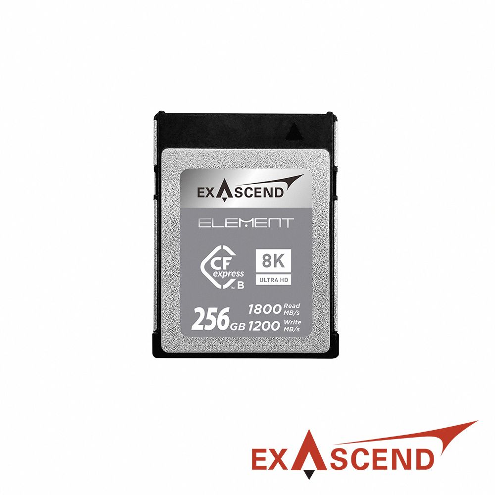 Exascend Element CFexpress Type B 高速記憶卡256GB 公司貨- PChome