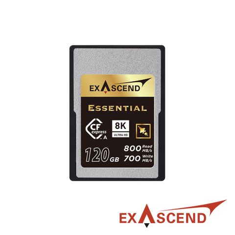 Exascend 憶昇 CFexpress Type A 高速記憶卡 120GB 公司貨