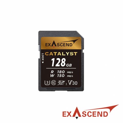 Exascend Catalyst V30 SD記憶卡 128GB 公司貨