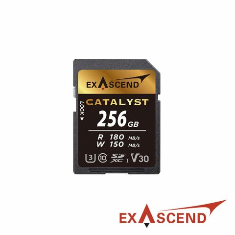 Exascend Catalyst V30 SD記憶卡 256GB 公司貨