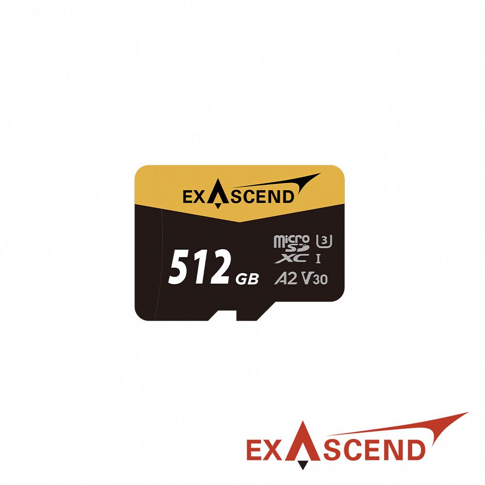 Exascend 憶昇  Catalyst microSD V30 高速記憶卡 512GB 公司貨