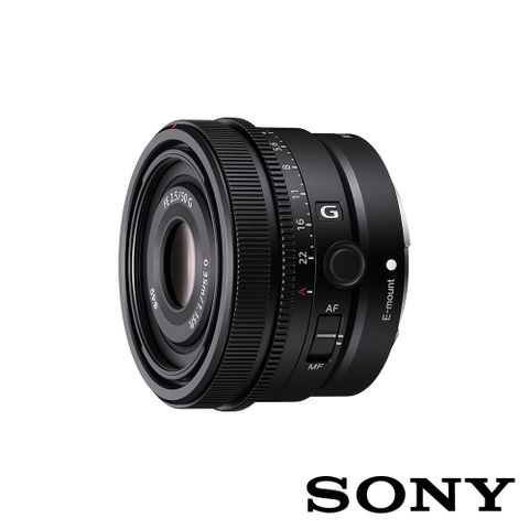 ▼G Master 系列輕巧標準定焦鏡Sony 全片幅 FE 50mm F2.5 G 標準定焦鏡 SEL50F25G