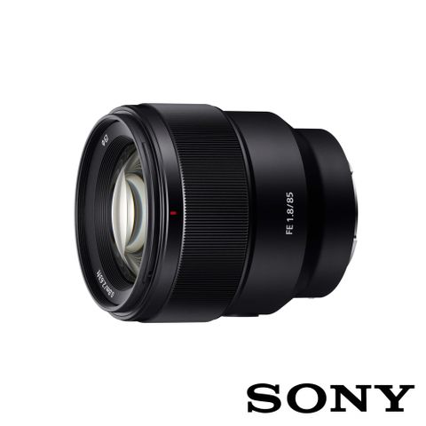 ▼最完美的品質，最多樣的功能Sony FE 85mm F1.8 全片幅中距望遠定焦鏡頭 SEL85F18