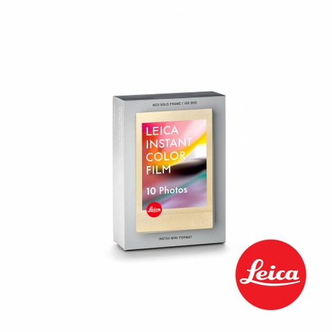 LEICA 徠卡 SOFORT 2 彩色相紙套裝-金邊(10張) 公司貨