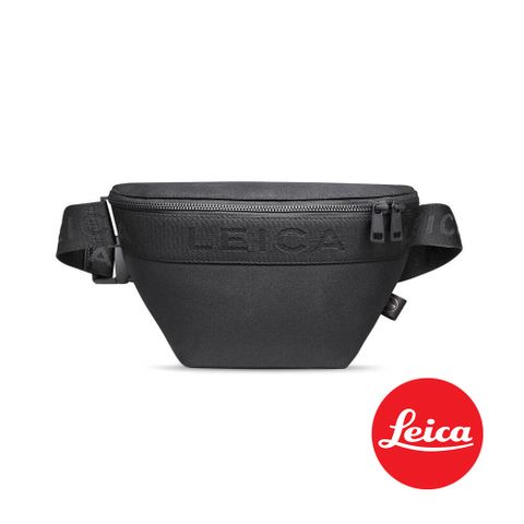 LEICA 徠卡 環保人造皮革 腰包-經典黑 公司貨