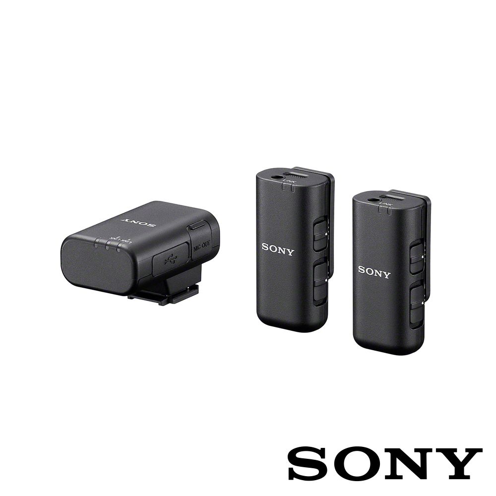 SONY 索尼  ECM-W3 一對二無線麥克風 (保固12 個月) 公司貨