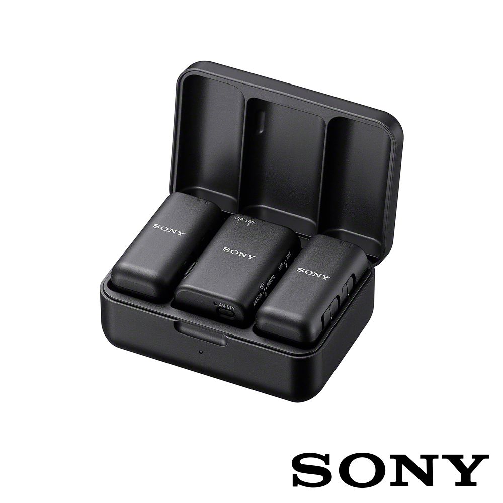 SONY 索尼  ECM-W3 一對二無線麥克風 (保固12 個月) 公司貨