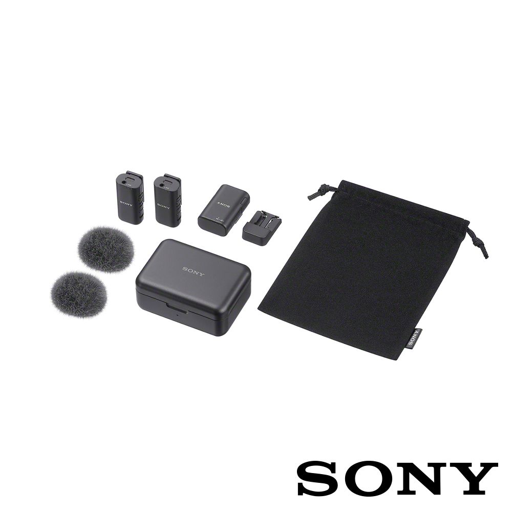 SONY 索尼  ECM-W3 一對二無線麥克風 (保固12 個月) 公司貨