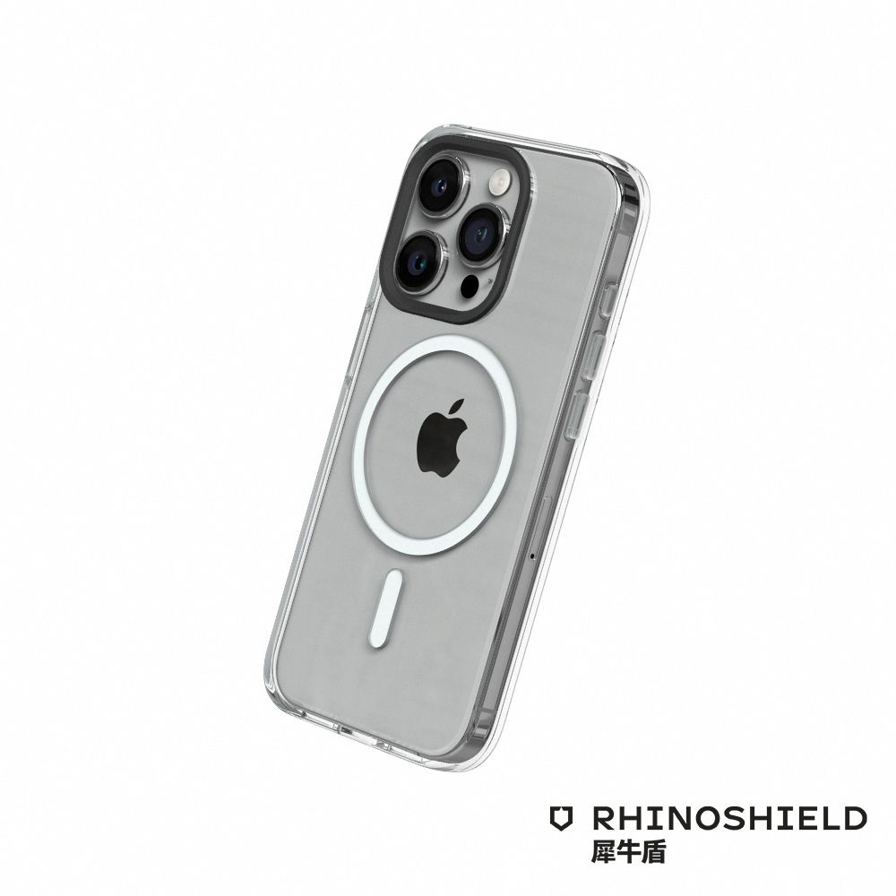 RHINOSHIELD 犀牛盾   iPhone 15 Pro Clear MagSafe 磁吸透明手機殼 (抗黃終生保固)