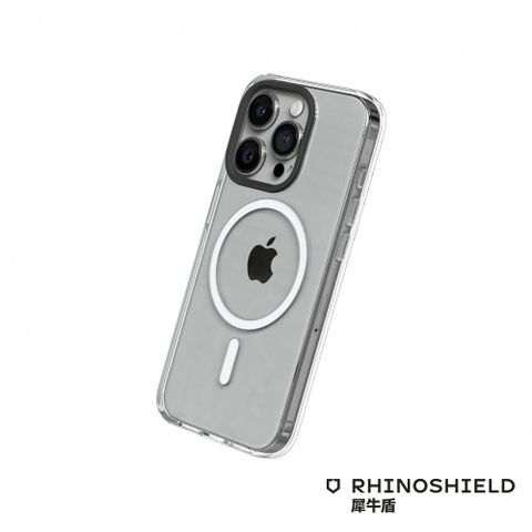 RHINOSHIELD 犀牛盾 iPhone 15 Pro Max Clear MagSafe 磁吸透明手機殼 (抗黃終生保固)