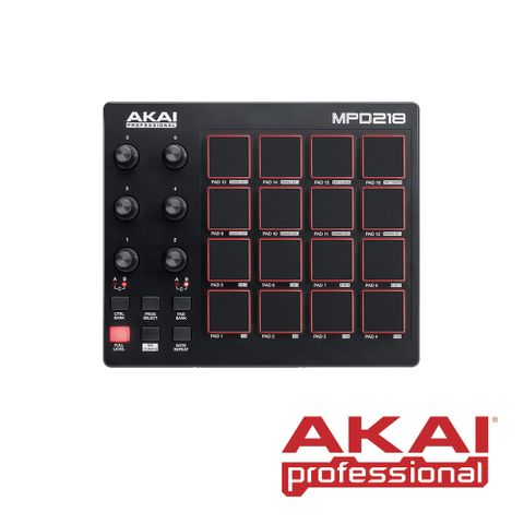 AKAI MPD218 MIDI 擊墊控制器 公司貨