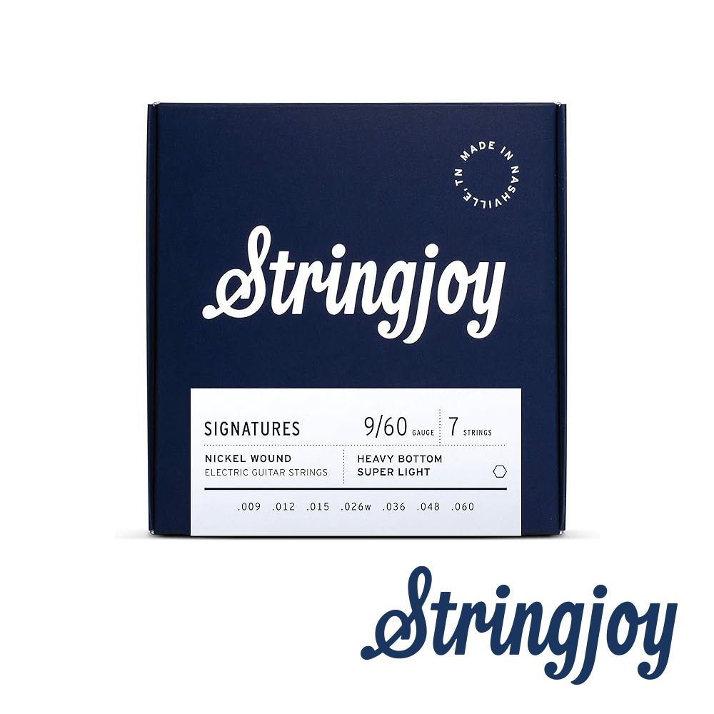 Stringjoy  9-60 七弦鎳合金 電吉他套弦 HVY97 公司貨