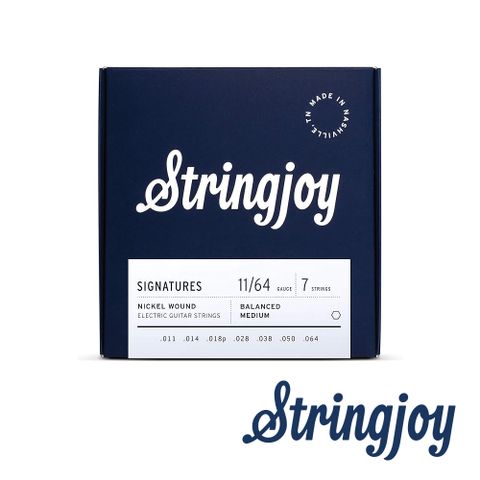 Stringjoy 11-64 七弦鎳合金 電吉他套弦 BAL117 公司貨