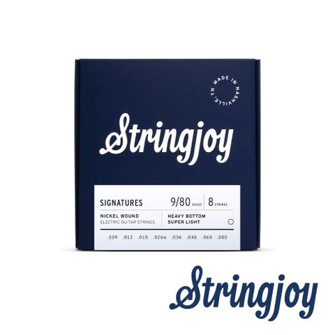 Stringjoy 9-80 八弦鎳合金 電吉他套弦 HVY98 公司貨