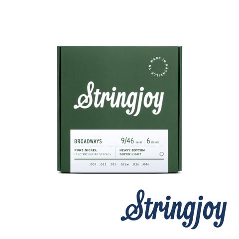 Stringjoy 9-46 純鎳 電吉他弦 BR0946 公司貨