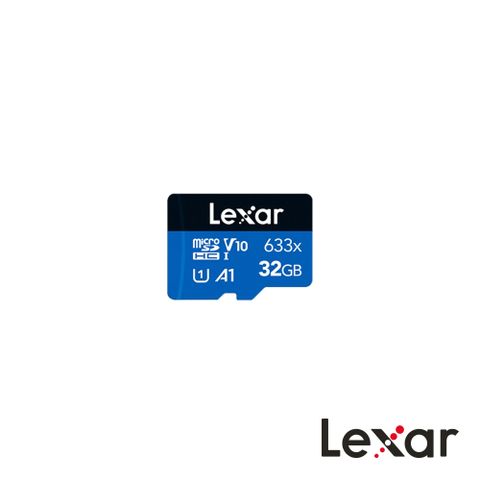 Lexar 雷克沙 633X microSD 不含轉換卡 - C10 A1 UHS-I (U1) V10 32GB 公司貨