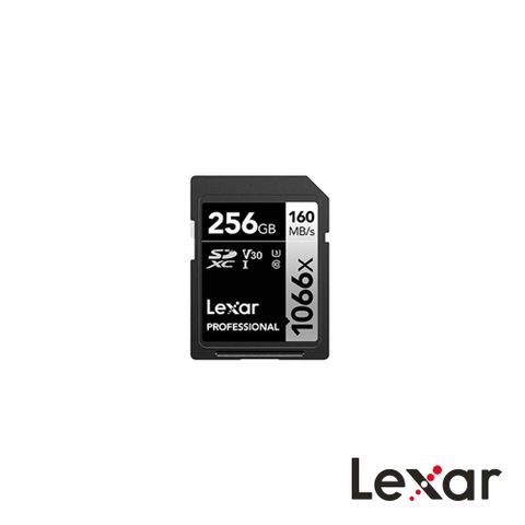 Lexar 雷克沙 Professional 1066x SDXC UHS-I 專業SD卡 256GB 公司貨