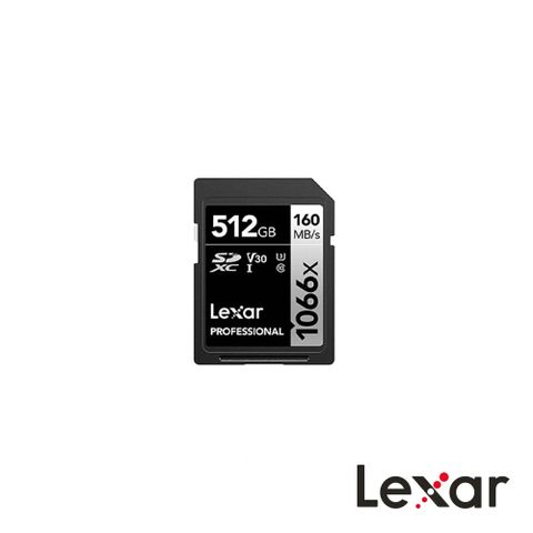 Lexar 雷克沙 Professional 1066x SDXC UHS-I 專業SD卡 512GB 公司貨