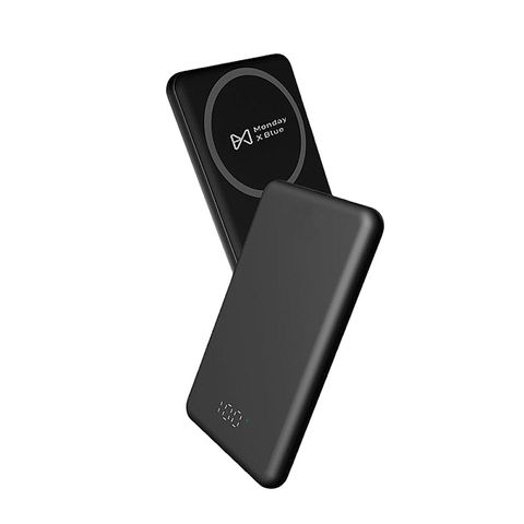 5000mAh 超薄磁吸無線充行動電源 (tepy C + 磁吸 電量顯示 1年非人為保固)