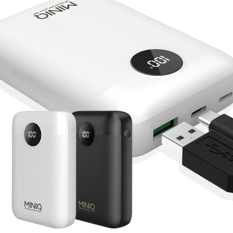 MD-BP-072 10000mAh 20W PD+QC3.0數顯急速充電行動電源