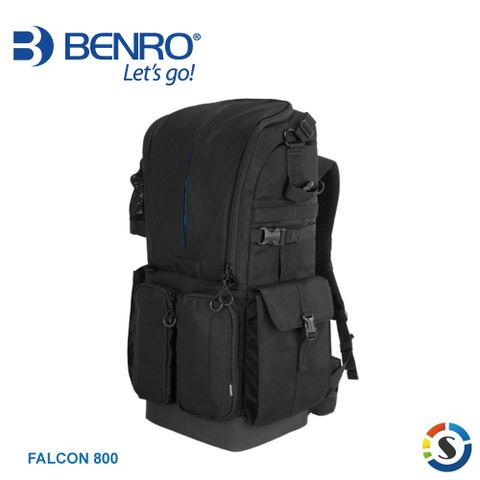 BENRO 百諾 雙肩攝影背包 FALCON 800 獵鷹系列-黑色