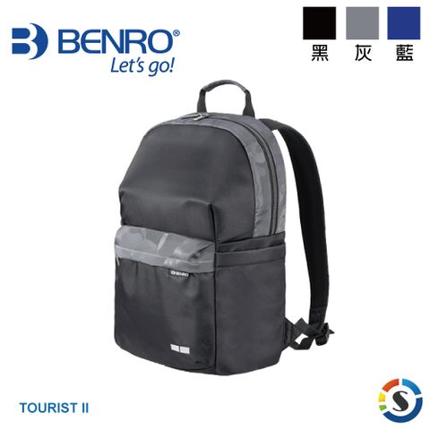 BENRO 百諾 TOURIST II 旅行者系列雙肩包 (黑/灰/藍)