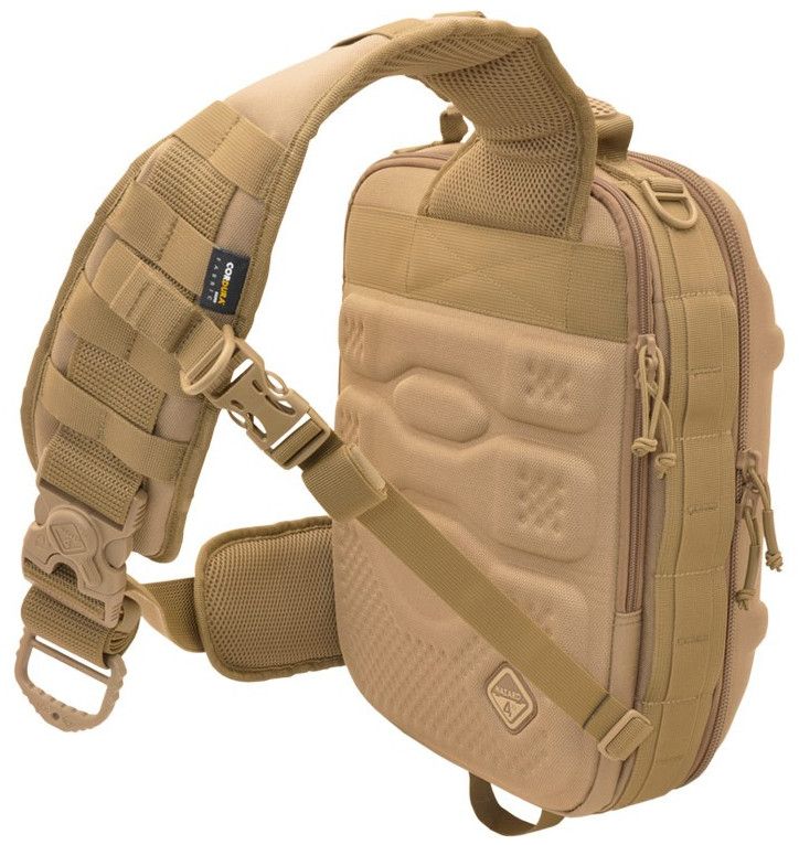 HAZARD 4 美國 Hibachi Hard Shell Sling Pack 硬殼單斜肩背包-狼棕色 (公司貨) BS-HBC-CYT