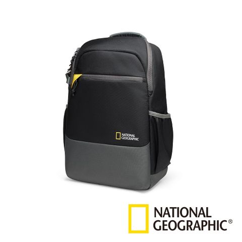 適用1機3鏡和配件收納國家地理 NG E1 5168 National Geographic 中型相機後背包 灰色(NG05)