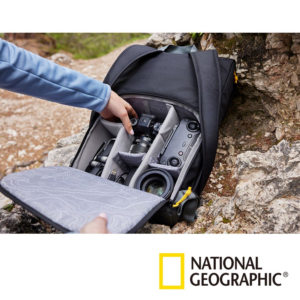 National Geographic 國家地理 NG E2 5168  中型相機後背包 黑色(NG04)