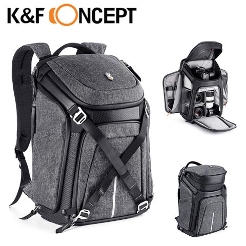 ★大容量二用背包K&amp;F Concept ALPHA 專業攝影單眼相機包 可單肩雙肩二用 KF13.105