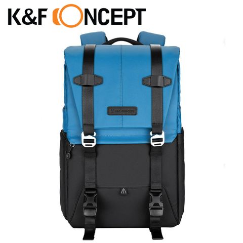 時尚撞色K&amp;F Concept BETA 專業攝影單眼相機雙肩後背包20L 土耳其藍 KF13.087AV7