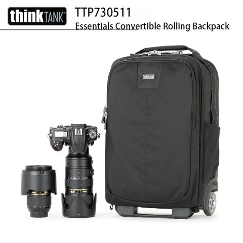 ThinkTank 創意坦克 TTP730511-Essentials Convertible Rolling Backpack