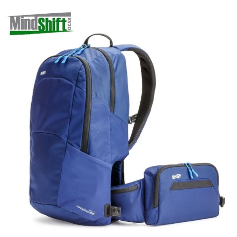MindShiftGear 曼德士 彩宣公司貨180度商務旅行攝影背包 暮光藍/MS241