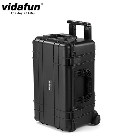 Vidafun V26 滾輪防水氣密收納箱 黑色