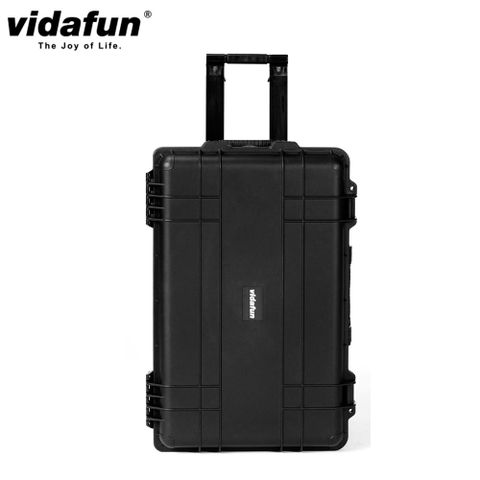 Vidafun V28 滾輪防水氣密收納箱 黑色