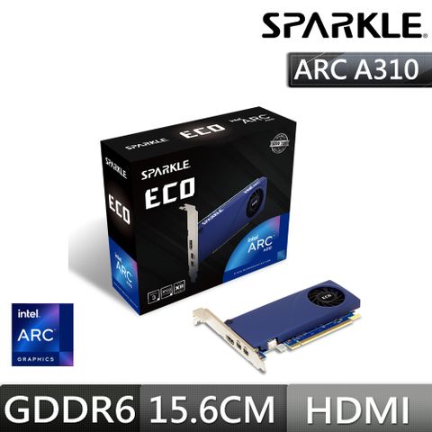 SPARKLE 撼與 Arc A310 ECO 顯示卡