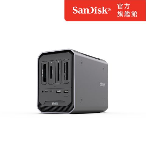 SanDisk Professional PRO-DOCK 4 – 4個抽取槽讀卡器擴充基座