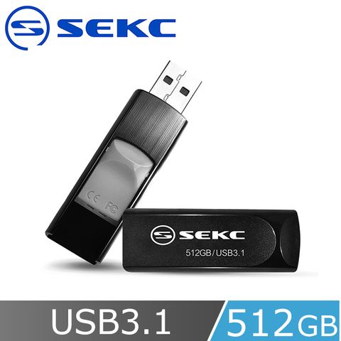 SEKC 512GB USB3.1 Gen1 可伸縮高速隨身碟